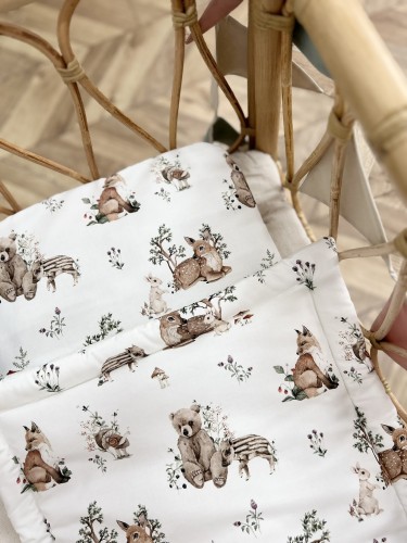 Pościel do kołyski Zwierzęta leśne