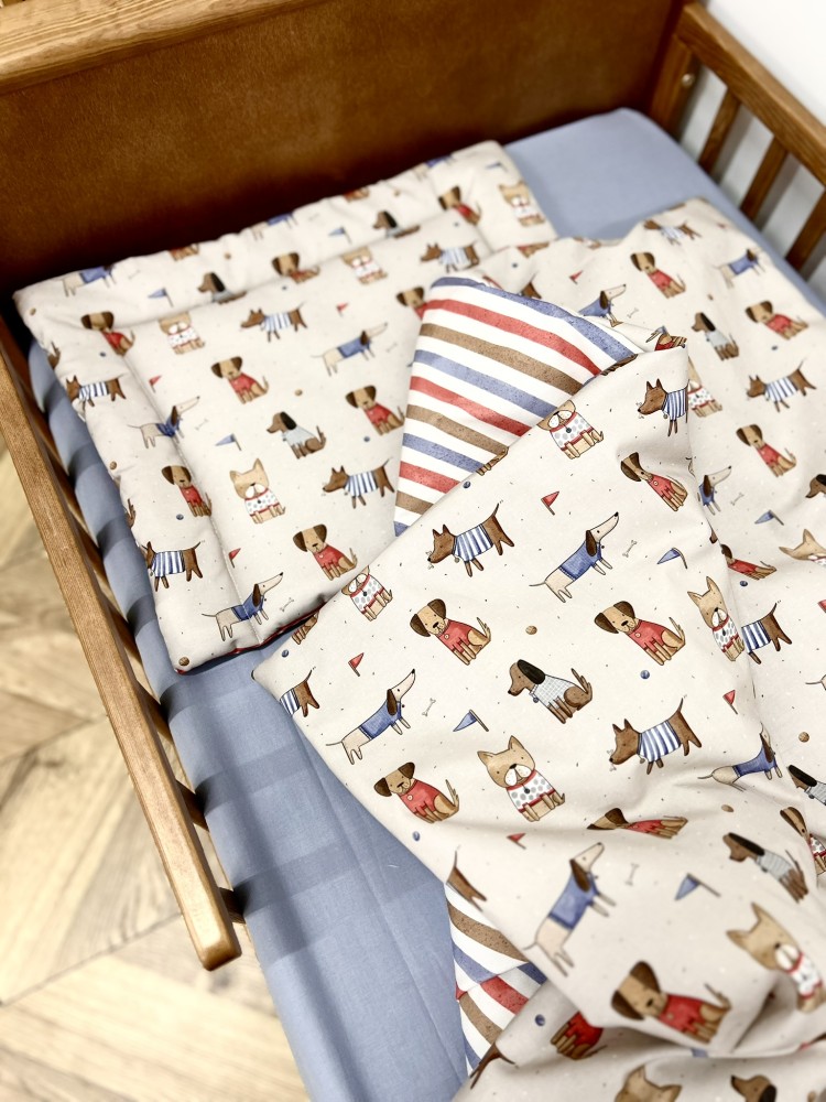 płaska poduszka dla dziecka, poduszka niemowlęca, poduszka do łóżeczka, poduszka do wózka