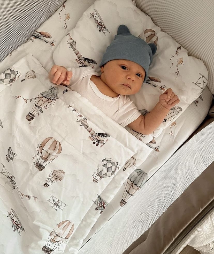 Poduszka niemowlęca samoloty